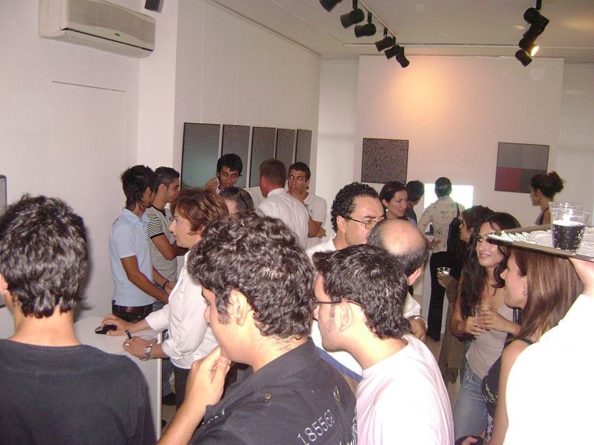 Photo from the exhibition, June 20, 2008