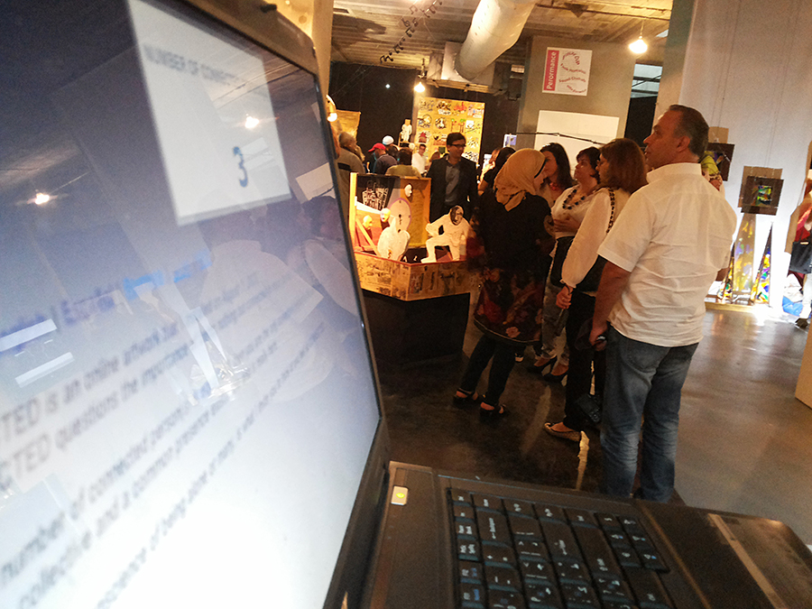 Photo from the exhibition, May 19, 2014
