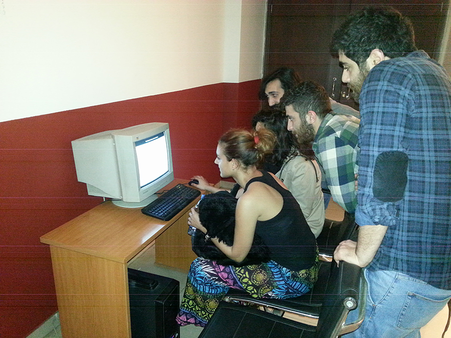 Photo from the exhibition, March 3, 2014