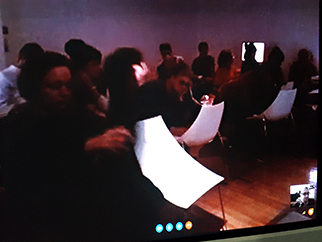 The use of social and political space as a platform for artistic practice
