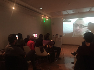The use of social and political space as a platform for artistic practice