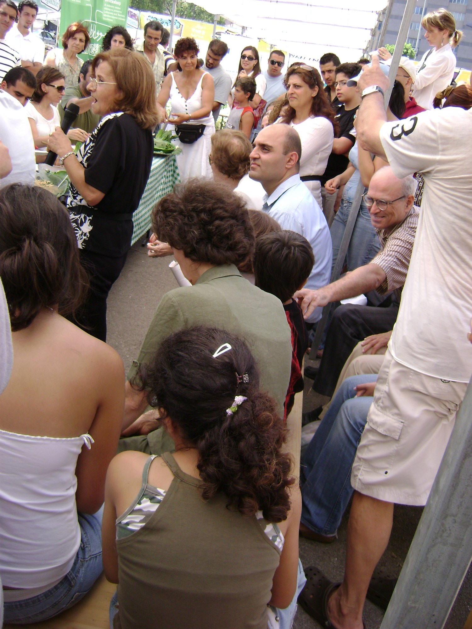 Lebanese National Tabbouleh Day, Souk el Tayeb, Beirut, July 7, 2007
