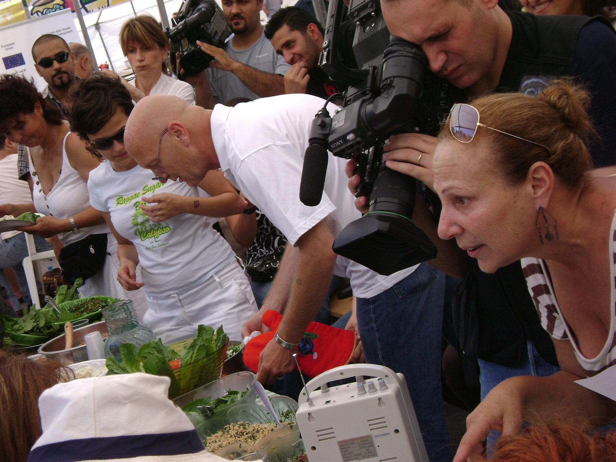 Lebanese National Tabbouleh Day, Souk el Tayeb, Beirut, July 7, 2007