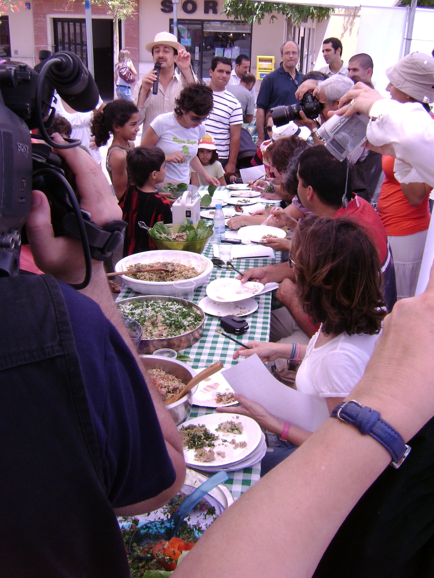 Lebanese National Tabbouleh Day, Souk el Tayeb, Beirut, July 7, 2007