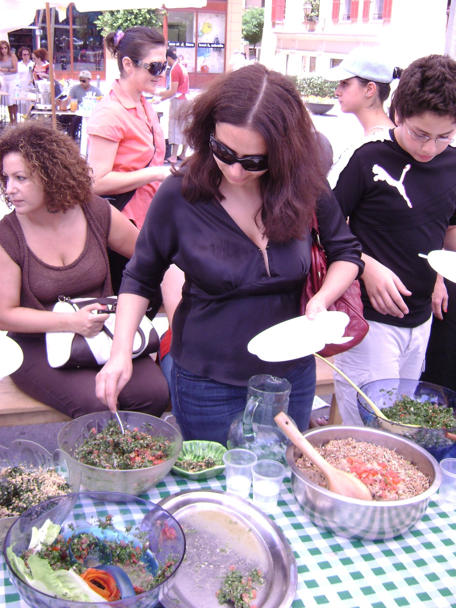 Lebanese National Tabbouleh Day, Souk el Tayeb, Beirut, July 7, 2007