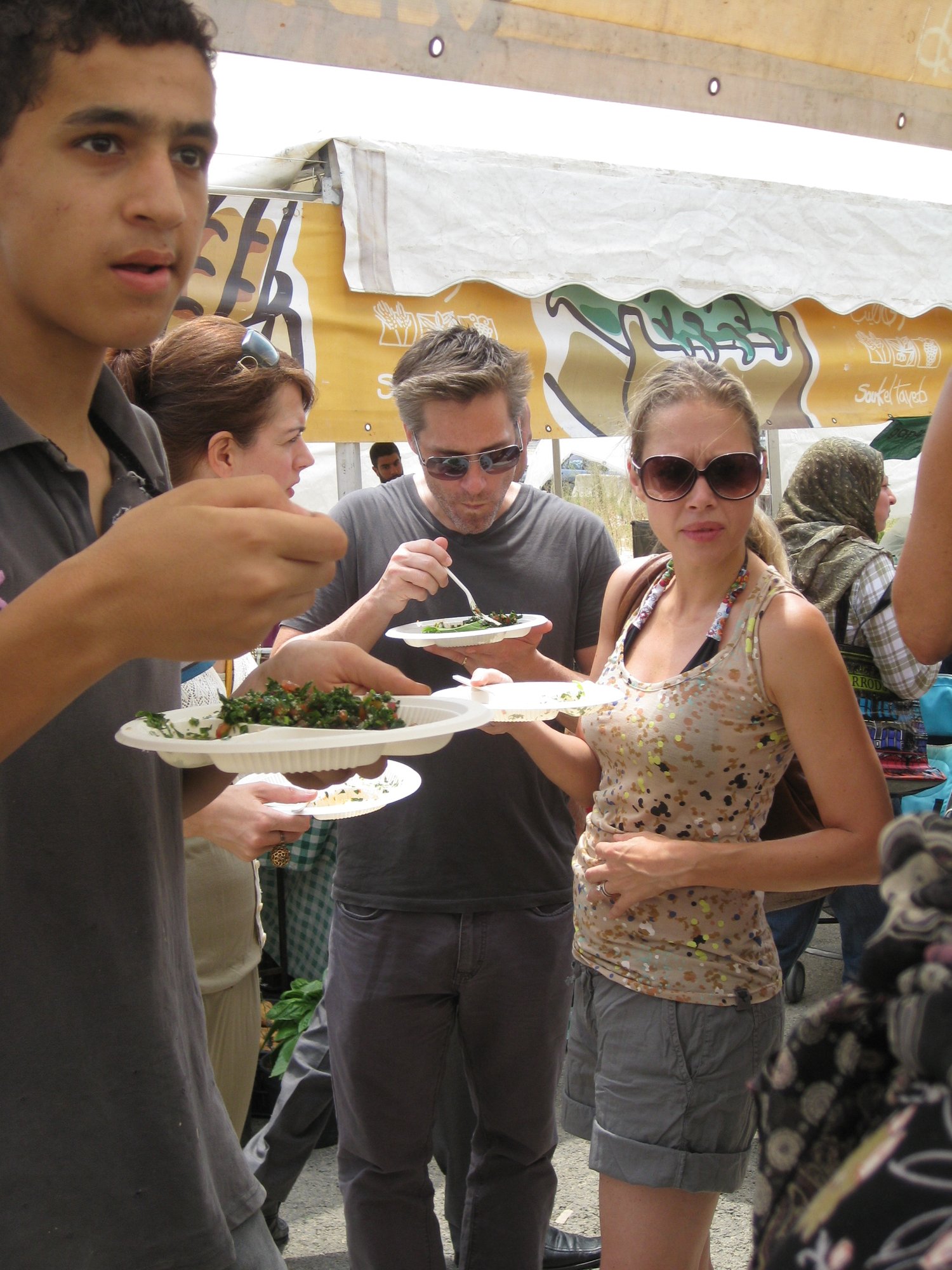 Lebanese National Tabbouleh Day, Souk el Tayeb, Beirut, July 7, 2012