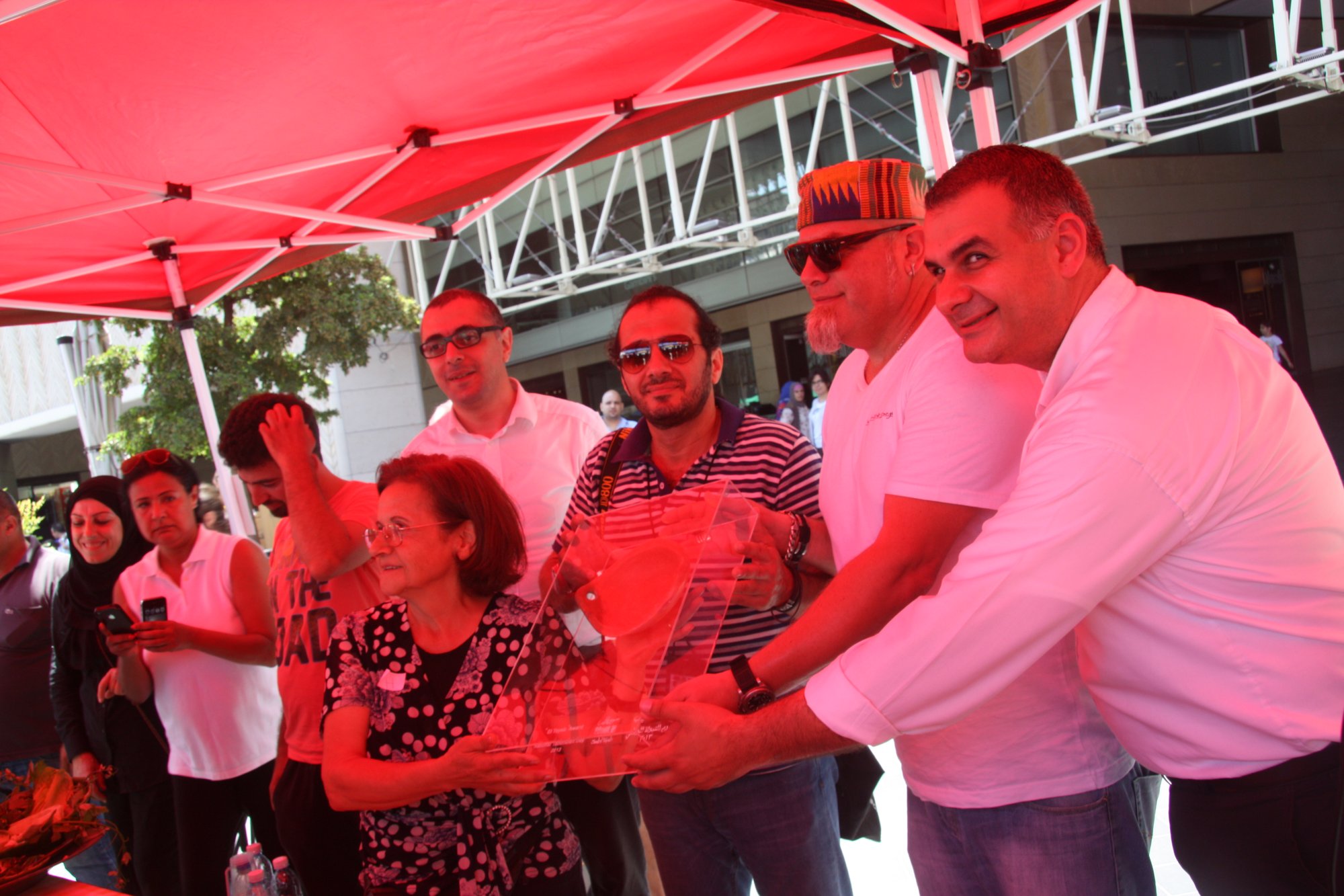 Lebanese National Tabbouleh Day, Souk el Tayeb, Beirut, July 6, 2013