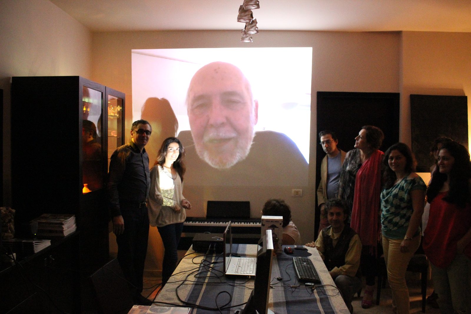 Art Meetings – Beirut · With Fred Forest · June 12, 2015 · 14