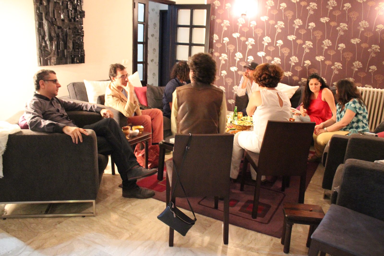 Art Meetings – Beirut · With Fred Forest · June 12, 2015 · 17