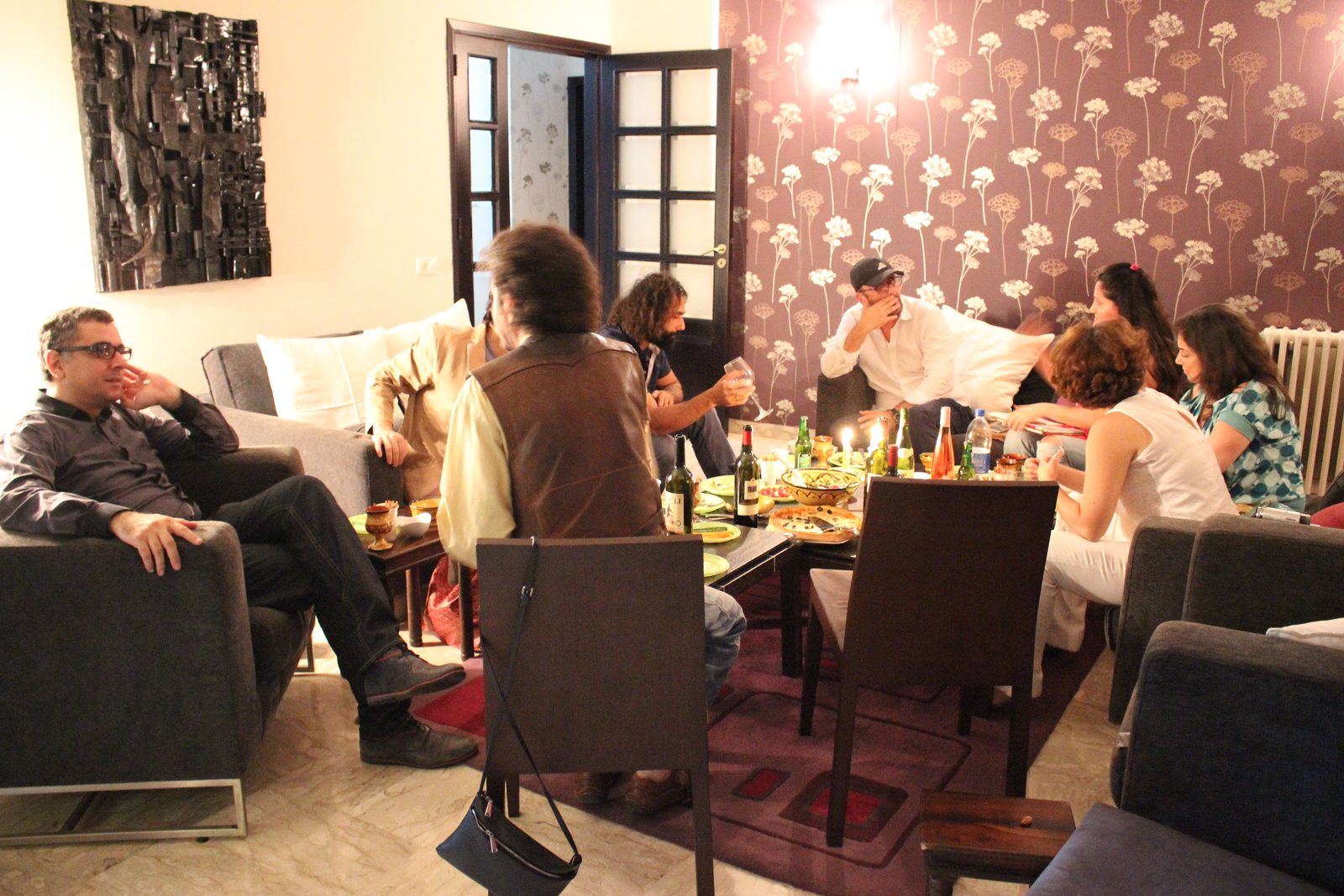 Art Meetings – Beirut · With Fred Forest · June 12, 2015 · 19
