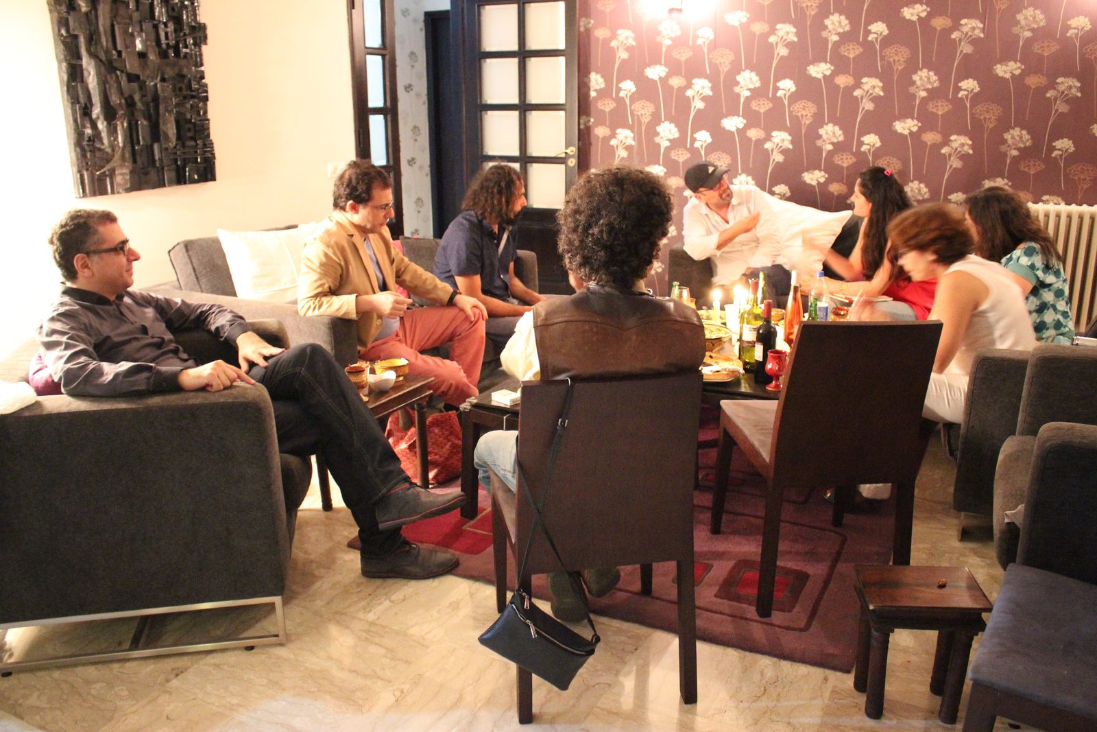 Art Meetings – Beirut · With Fred Forest · June 12, 2015 · 20