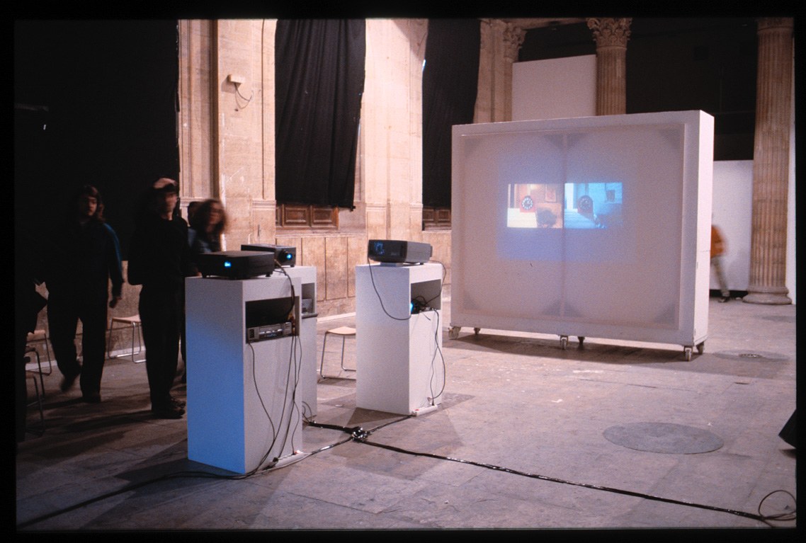 View of the installation · ENSBA, Paris · June 2001 · 2