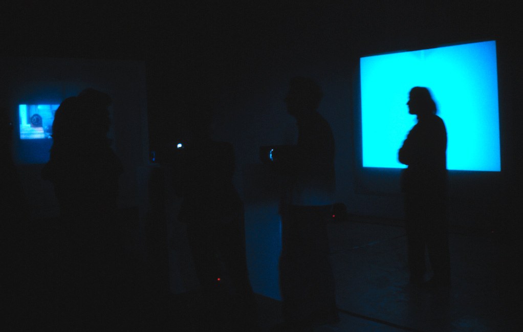 Visitors in the projection room · June 2001 · 5