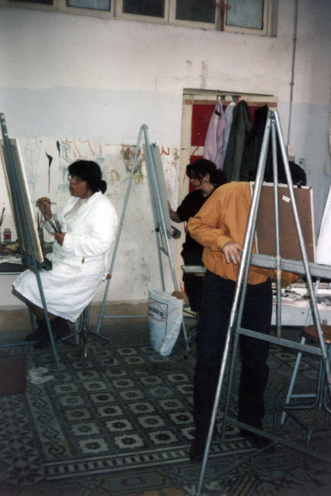 Painting in the studio · 11