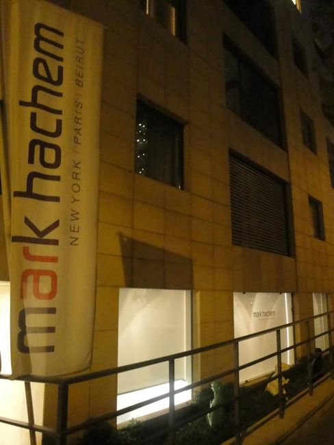 Galerie Mark Hachem - Beyrouth, 15 mai 2012