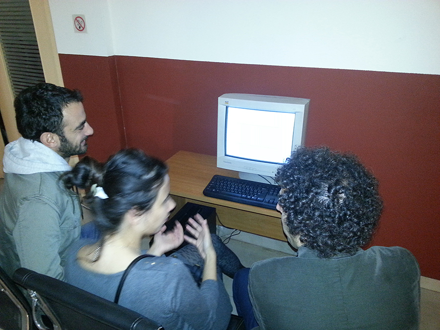 Photo from the exhibition, March 3, 2014