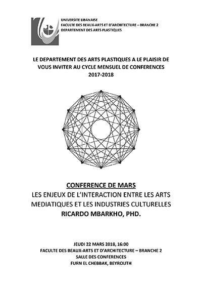 Poster, Lebanese University, Furn el Chebbak, March 22, 2018
