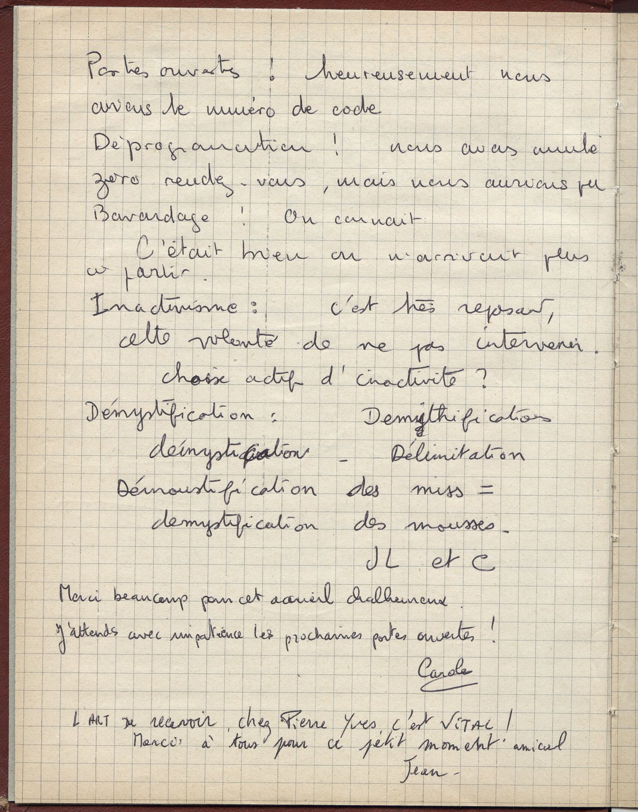 Livre d’or, page 6