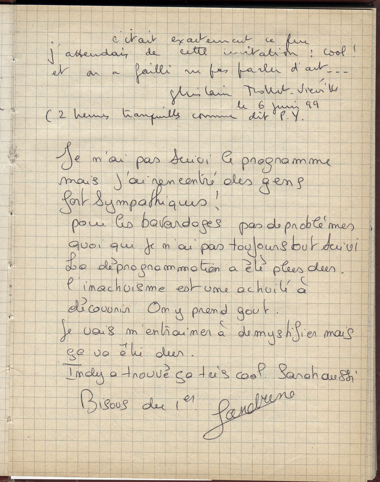 Livre d’or, page 7