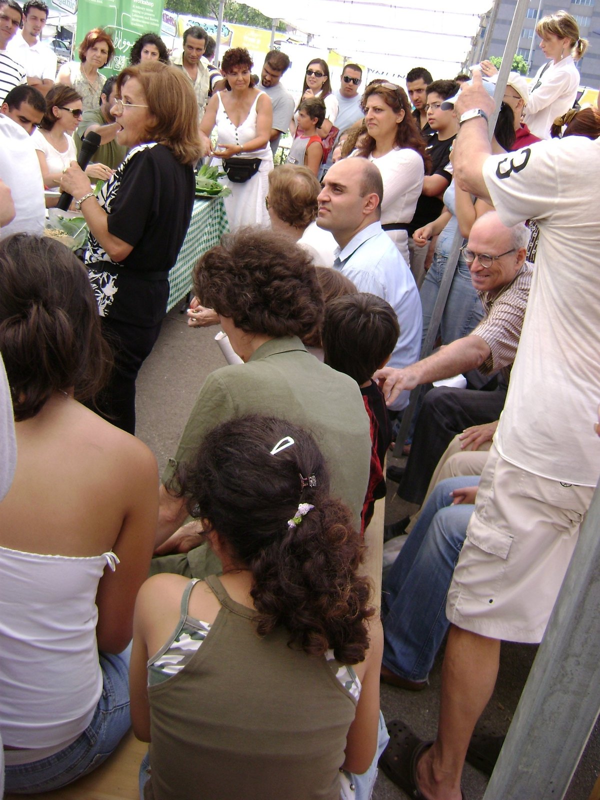 Journée nationale libanaise du Tabbouleh, Souk el Tayeb, Beyrouth, 7 juillet 2007