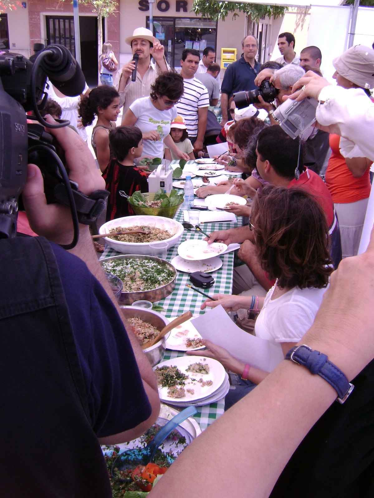 Journée nationale libanaise du Tabbouleh, Souk el Tayeb, Beyrouth, 7 juillet 2007