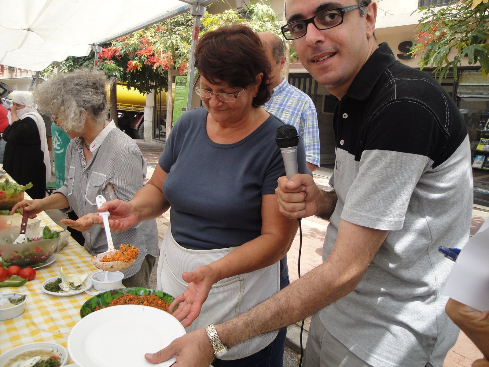 Journée nationale libanaise du Tabbouleh, Souk el Tayeb, Beyrouth, 3 juillet 2010